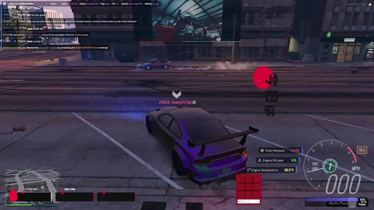 GTA RP CAR MEET & DRIFTING + MUSIC PROMO - GTA V