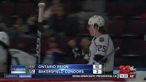 Condors lose on Fog night, 10-3