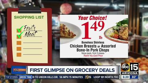 First look at grocery store deals in Valley