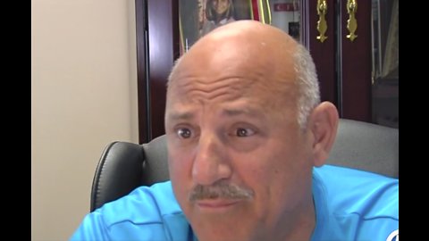 Palm Beach County Police Benevolent Association President John Kazanjian reacts to verdict