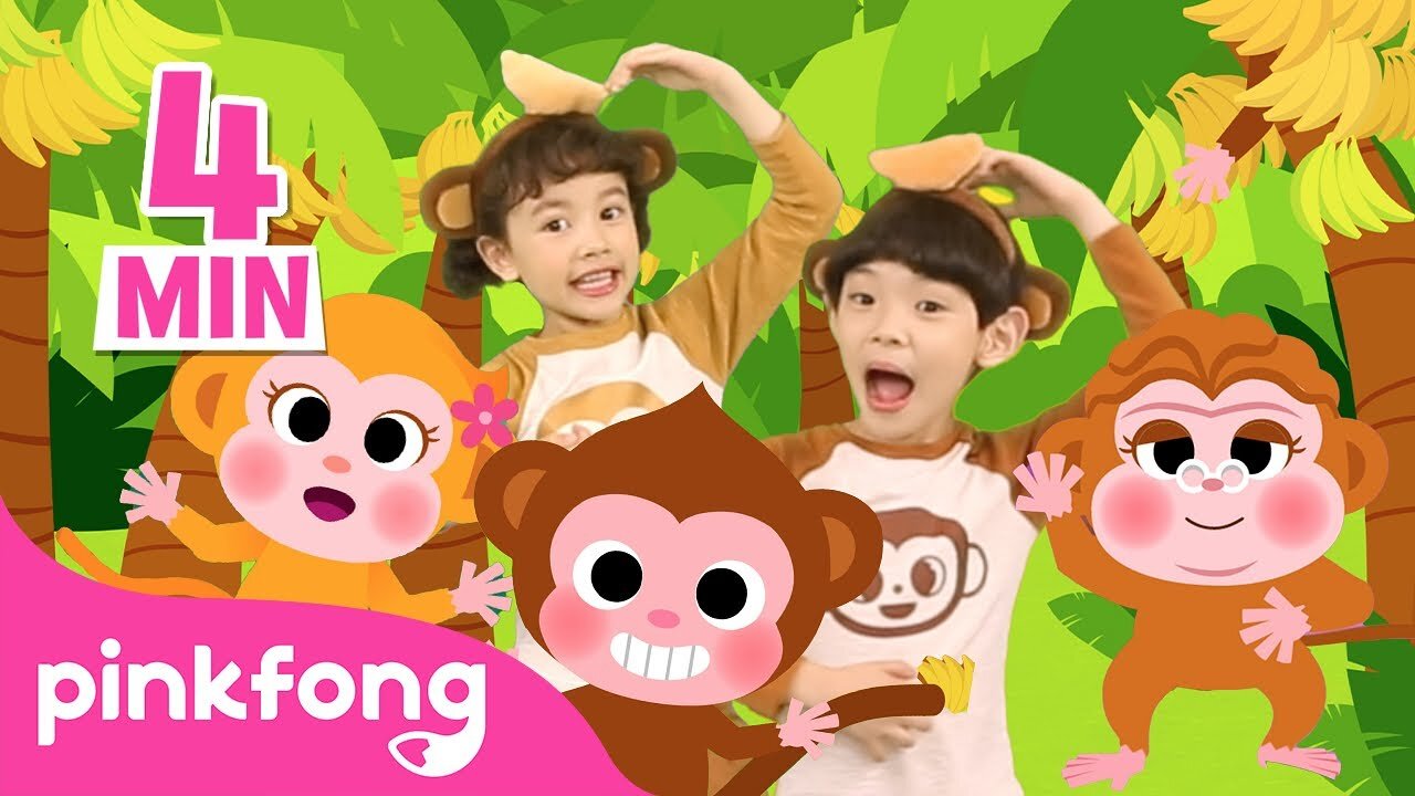 FASTER Version of Monkey Banana | 2x FASTER | Baby Monkey | Pinkfong Songs for Children