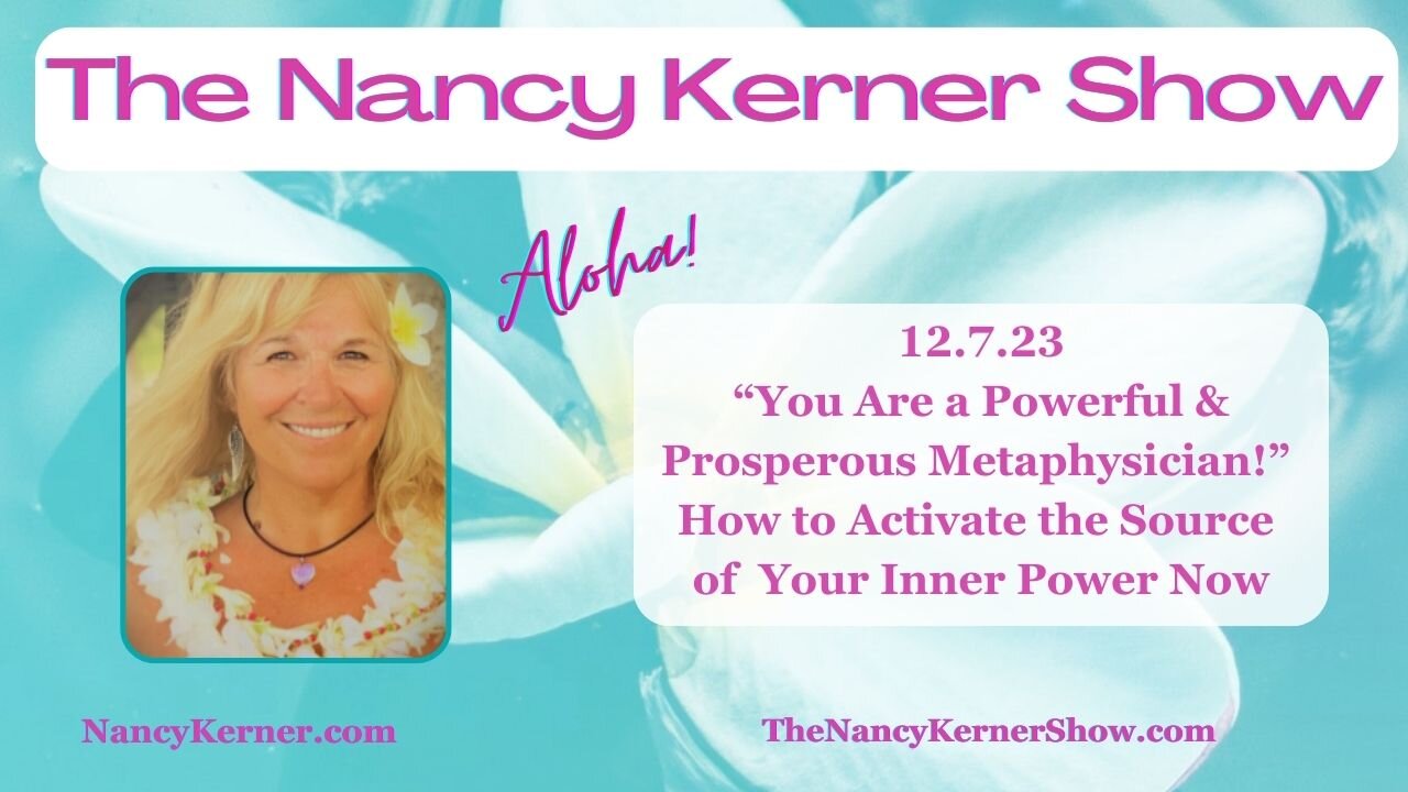 You Are a Powerful & Prosperous Metaphysician! How to Activate the Source of Your Inner Power