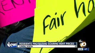 Tenants rally against rising rents