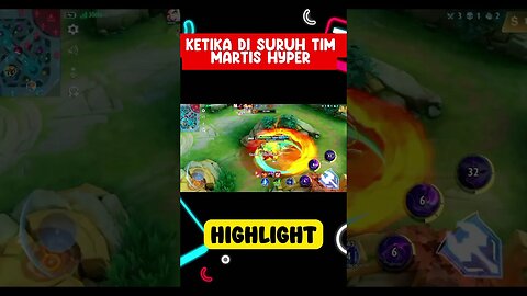 MARTIS HYPER #mobilelegend #mpl #mlbb #shorts #short #shortsvideo