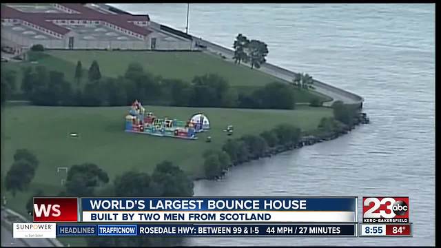 World's largest bounce house coming to Bakersfield