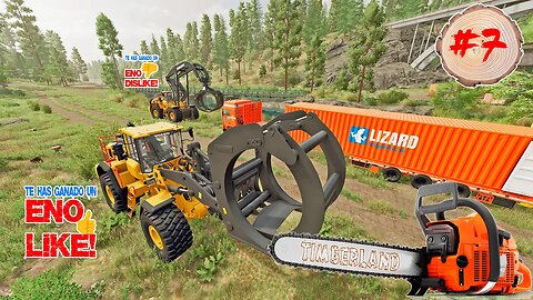 FS22 | COMPRAMOS LA VOLVO L180H y es MUY BUENA #7 | TimberLand™ PLATINUM | Gameplay español PC