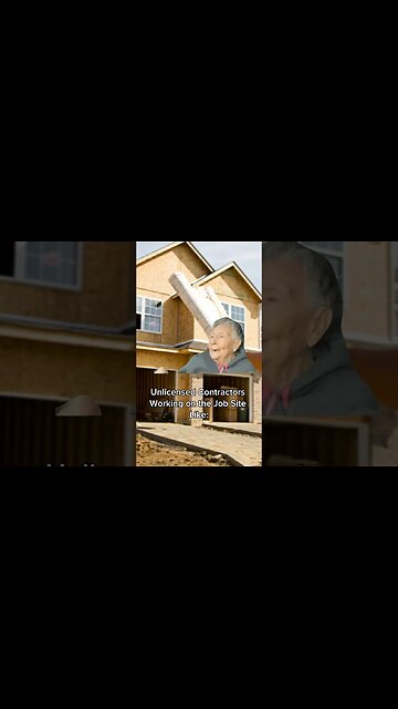 Unlicensed Contractors Be Like: #californiacontractors ￼#felony ￼#sting