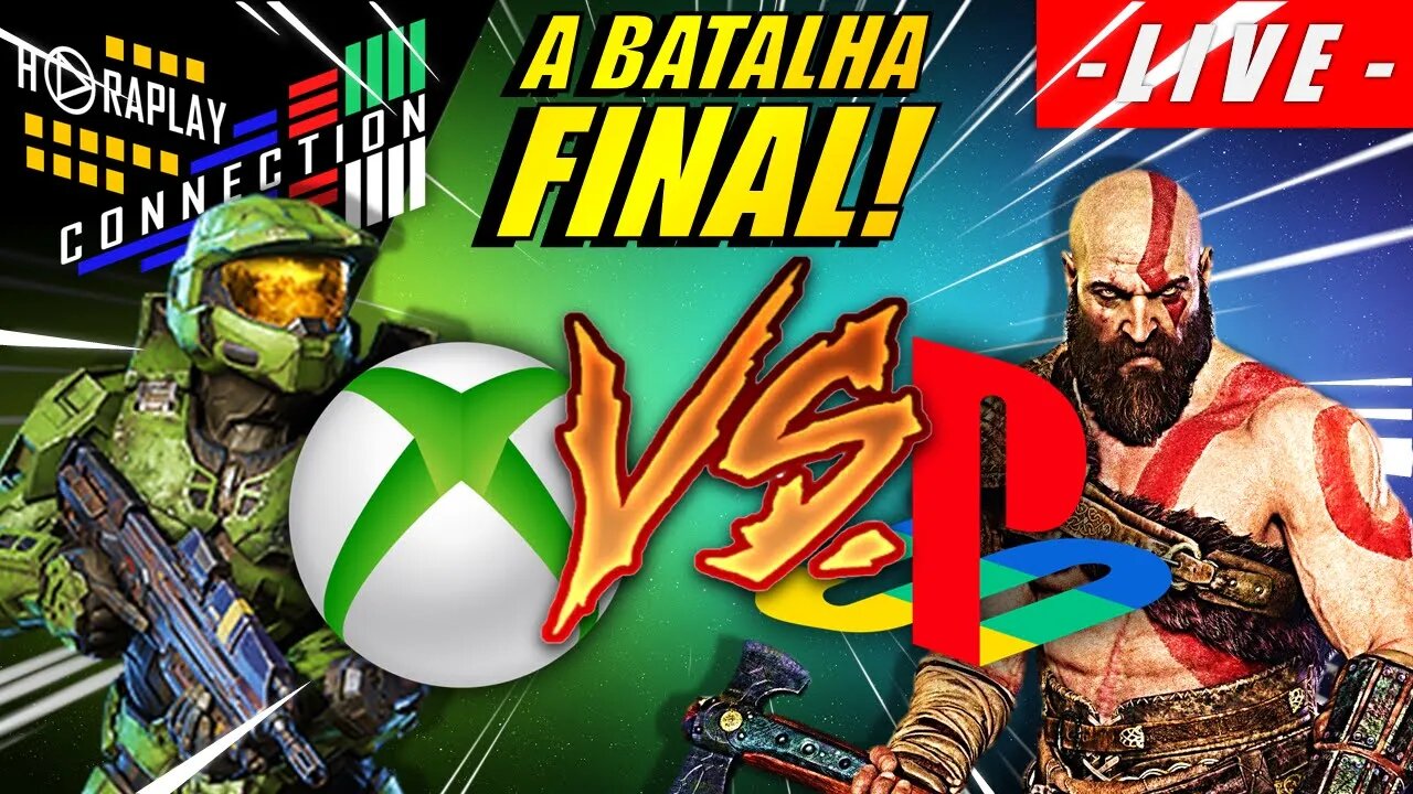 XBOX VS PLAYSTATION - A BATALHA FINAL! #CONNECTION