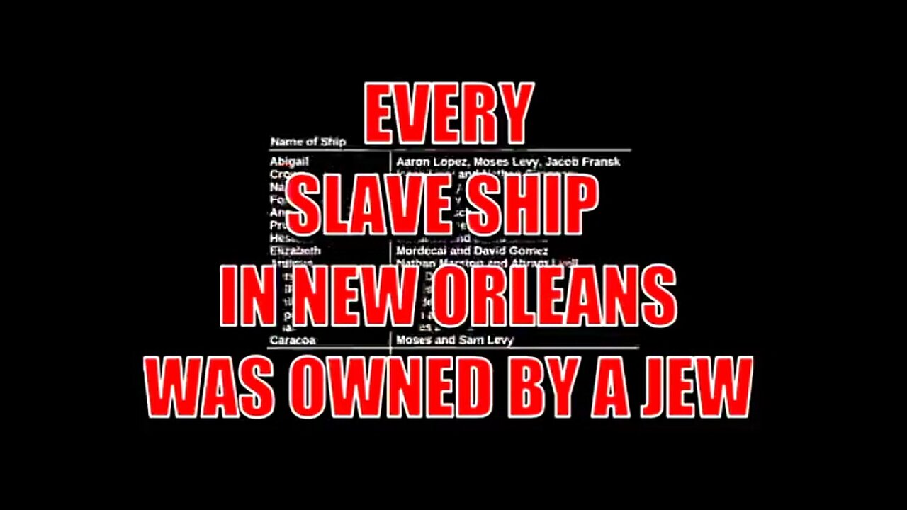 WHO WERE THE BIGGEST SLAVE TRADERS IN HISTORY? HINT, IT WASN'T THE WHITE MAN ✡️