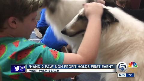 'Hand 2 Paw' non-profit holds first event