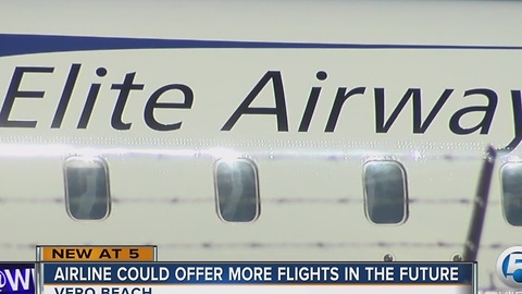 Airline could offer more flights in the future