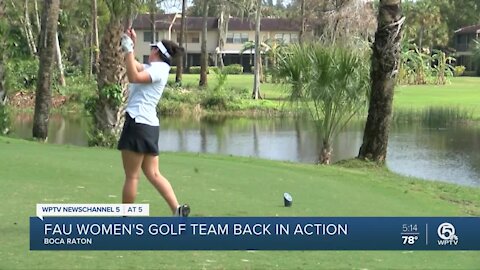 FAU, other schools return to golf in Boca Raton