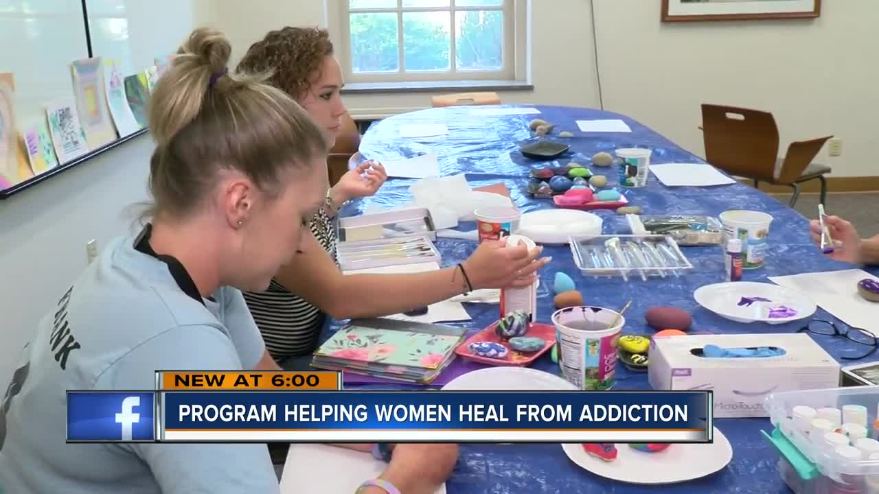 Program helps women heal from addiction