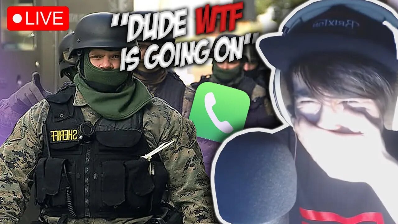 LEAFY CALLS DAD ABOUT GETTING SWATTED