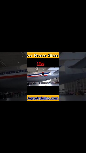 Fastest Emergency Escape Slide #Air Show #Aviation #AeroArduino