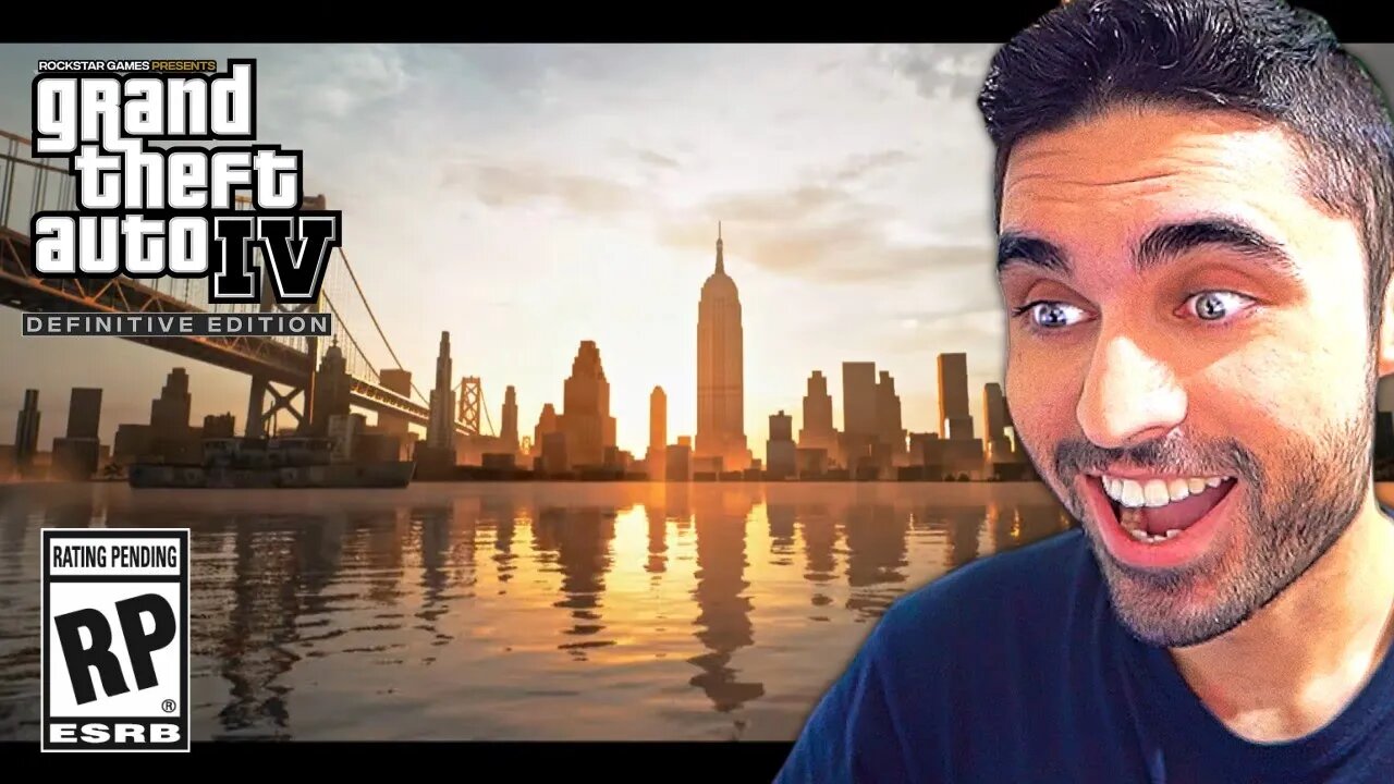 SKizzle Reacts to GTA 4 Remastered.. 🤯 (Unreal Engine 5 Graphics)