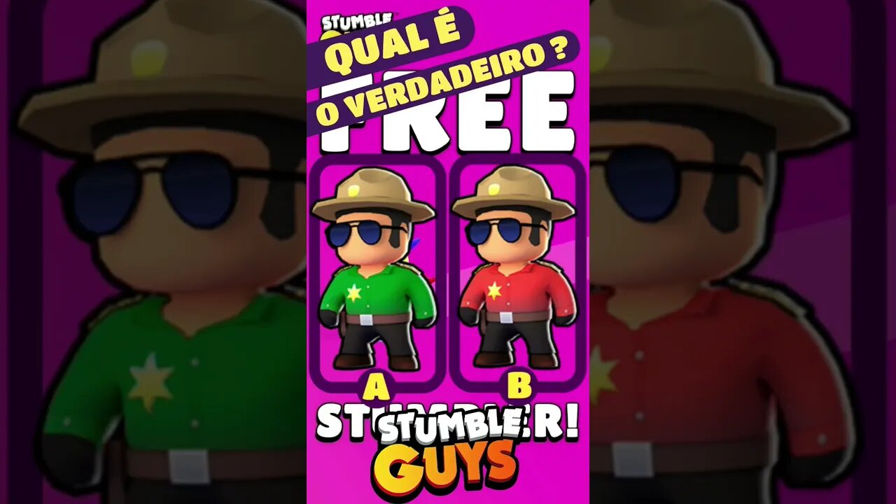 QUAL O CERTO #stumbleguys #short #shorts #feed #cosmiconerd