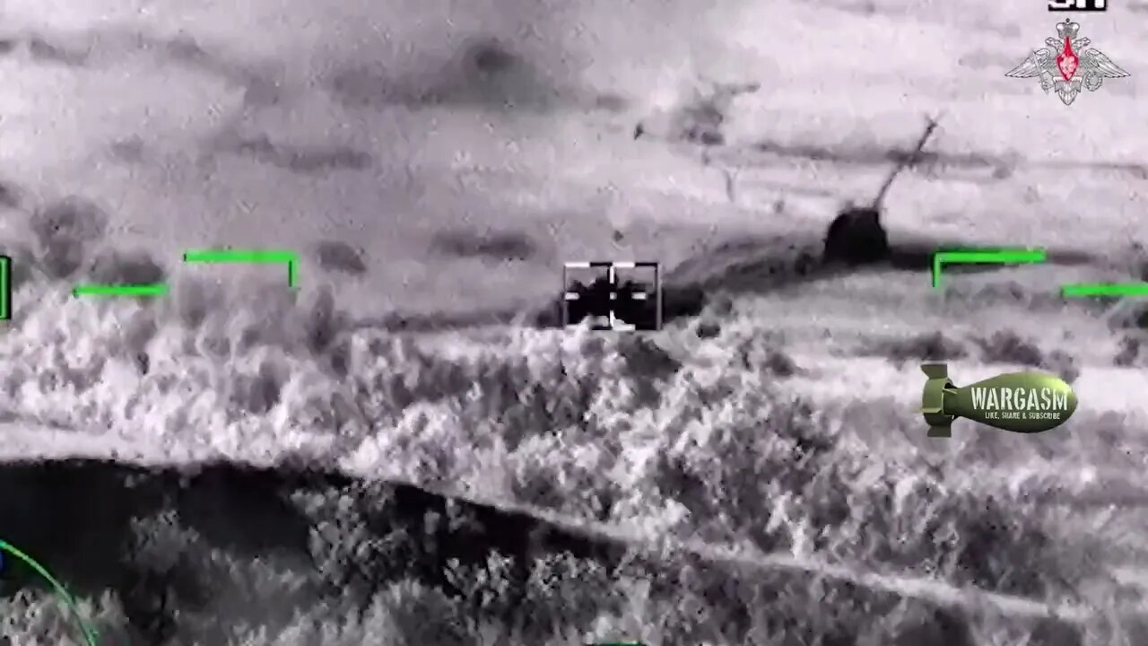 Russian KA 52 'Alligator' helicopter hits APC in Zaporozhye