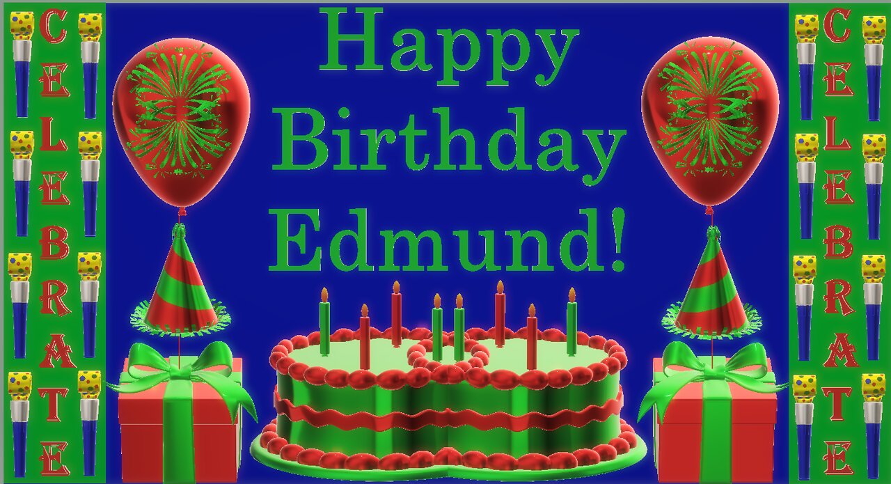 Happy Birthday 3D - Happy Birthday Edmund - Happy Birthday To You - Happy Birthday Song