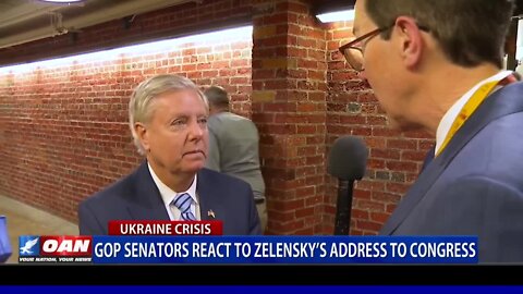 GOP Senators React To Zelensky's Address To Congress