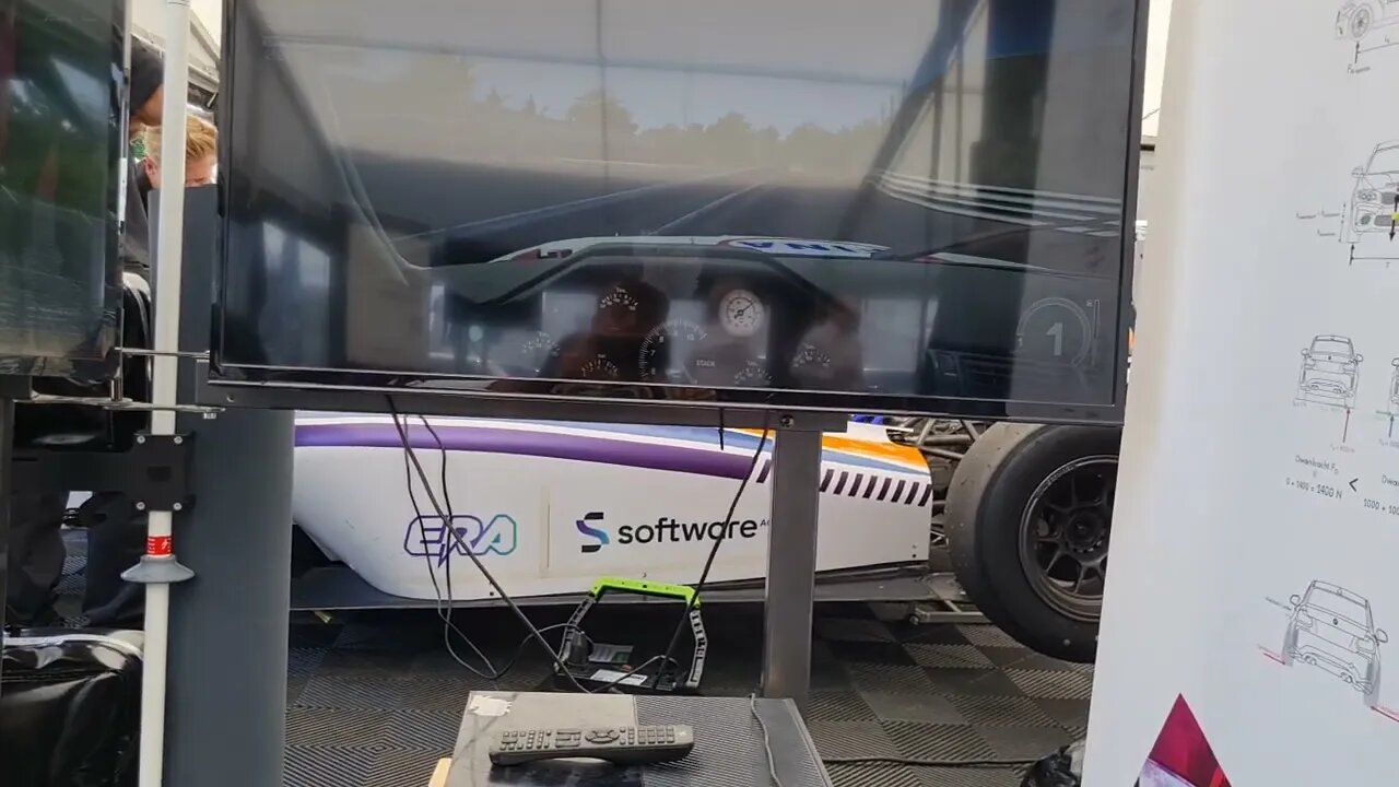 Nurburgring simulator in BMW M3