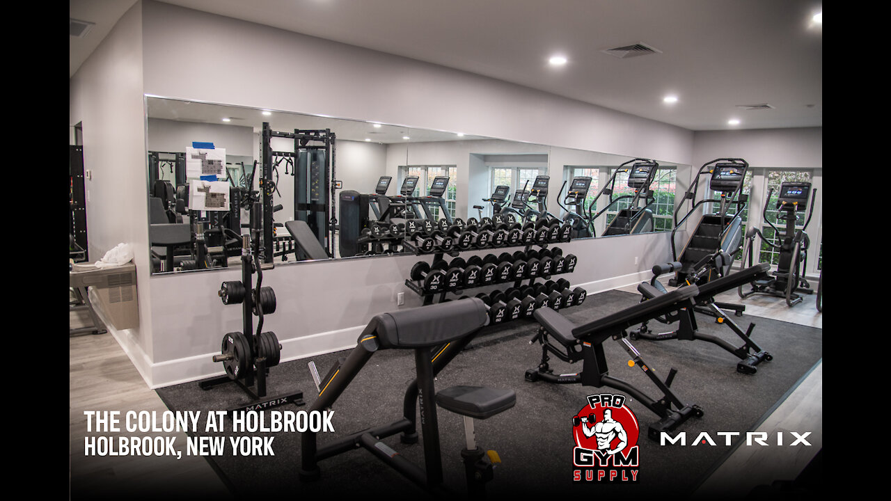 Pro Gym Supply Installs Matrix Fitness Gym Equipment at The Colony At Holbrook