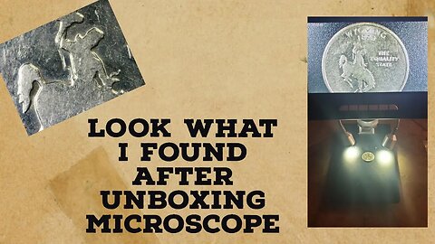 LOOK WHT I FOUND AFTER UNBOXING COIN MICROSCOPE..'ERROR' ON WYOMING STATE QUARTER!!!