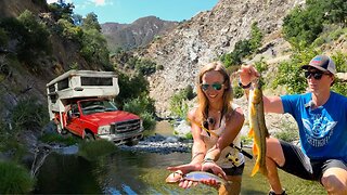 Truck Camper to TROUT-filled PARADISE on E-bikes | Full Time RV