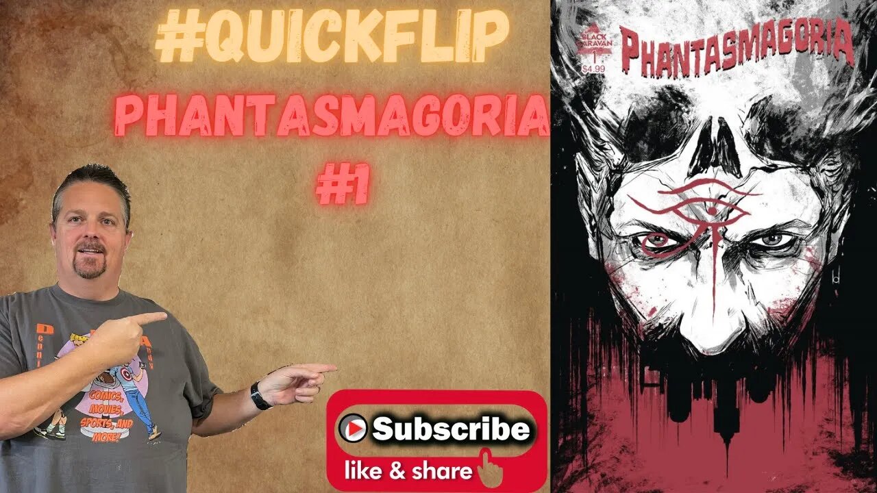 Phantasmagoria #1 Scout Comics #QuickFlip Comic Book Review El Torres, Joe Bocardoa #shorts