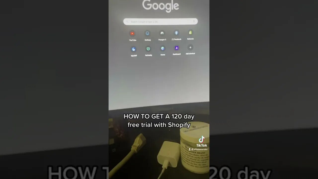 How to get a free 120 day trial with Shopify 🤩
