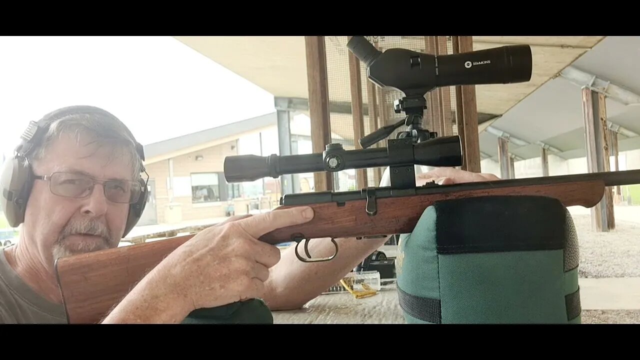 Beretta Olympia. Scope change, and zero.