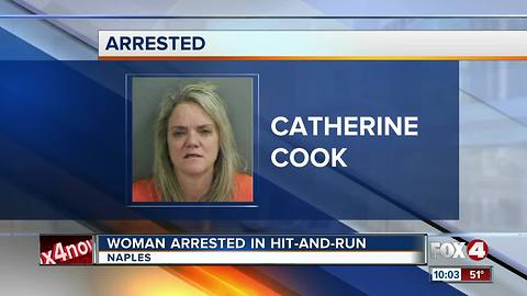 Woman Arrested in Hit-And-Run