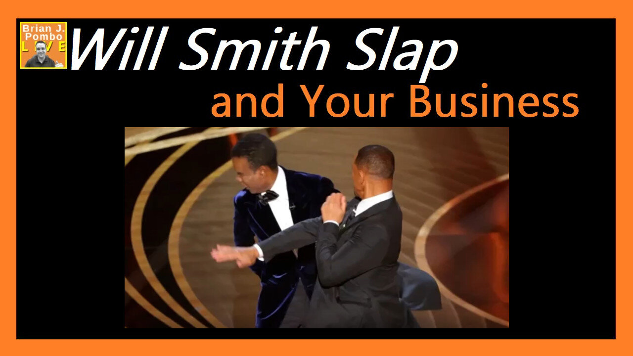 Will Smith Slap and Your Business 👋 (Chris Rock's Poor Face)