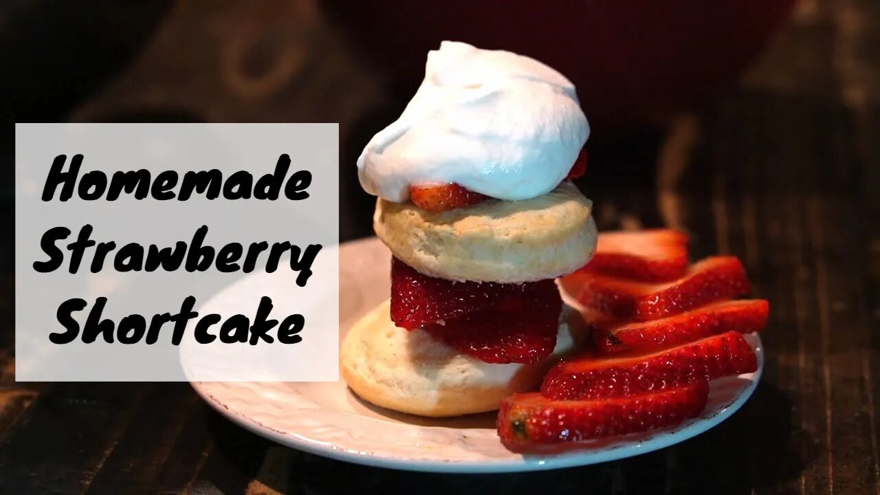 Homemade Strawberry Shortcake