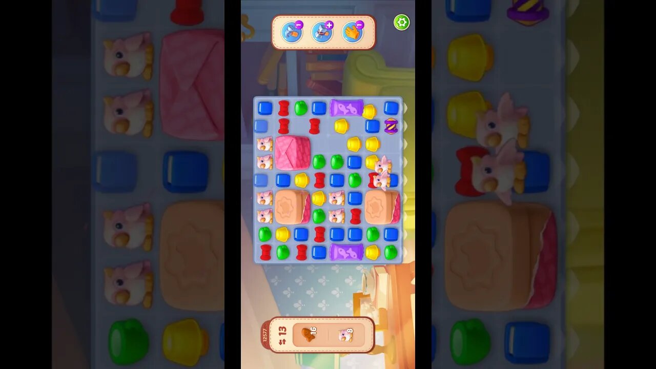 Shorts Playrix Homescapes Gameplay Walkthrough Level 12577-010