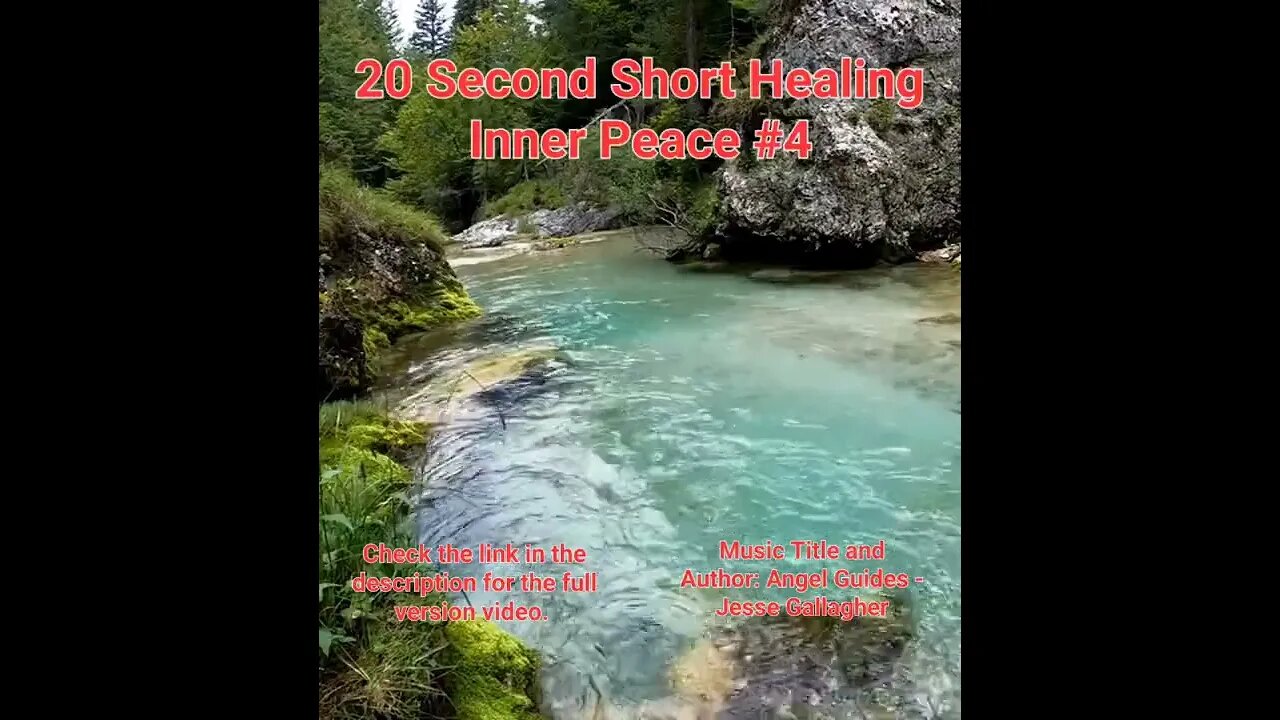 20 Second Short Healing Inner Peace | Meditation Music | Angel Guides | #4 #Meditation #shorts