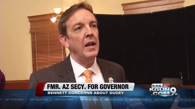 Former Arizona Secretary of State Ken Bennett to run for governor
