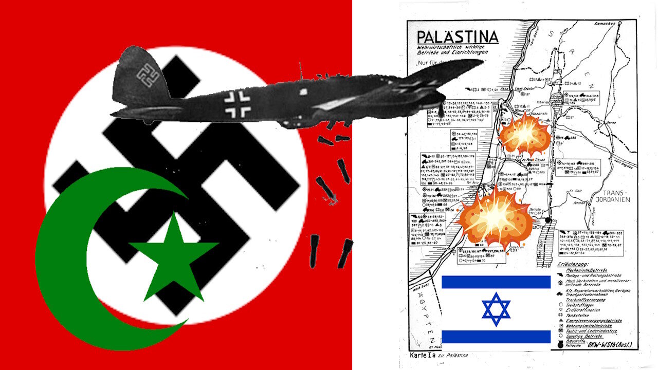 The Muslim-Nazi Plan to Bomb Jews in Palestine