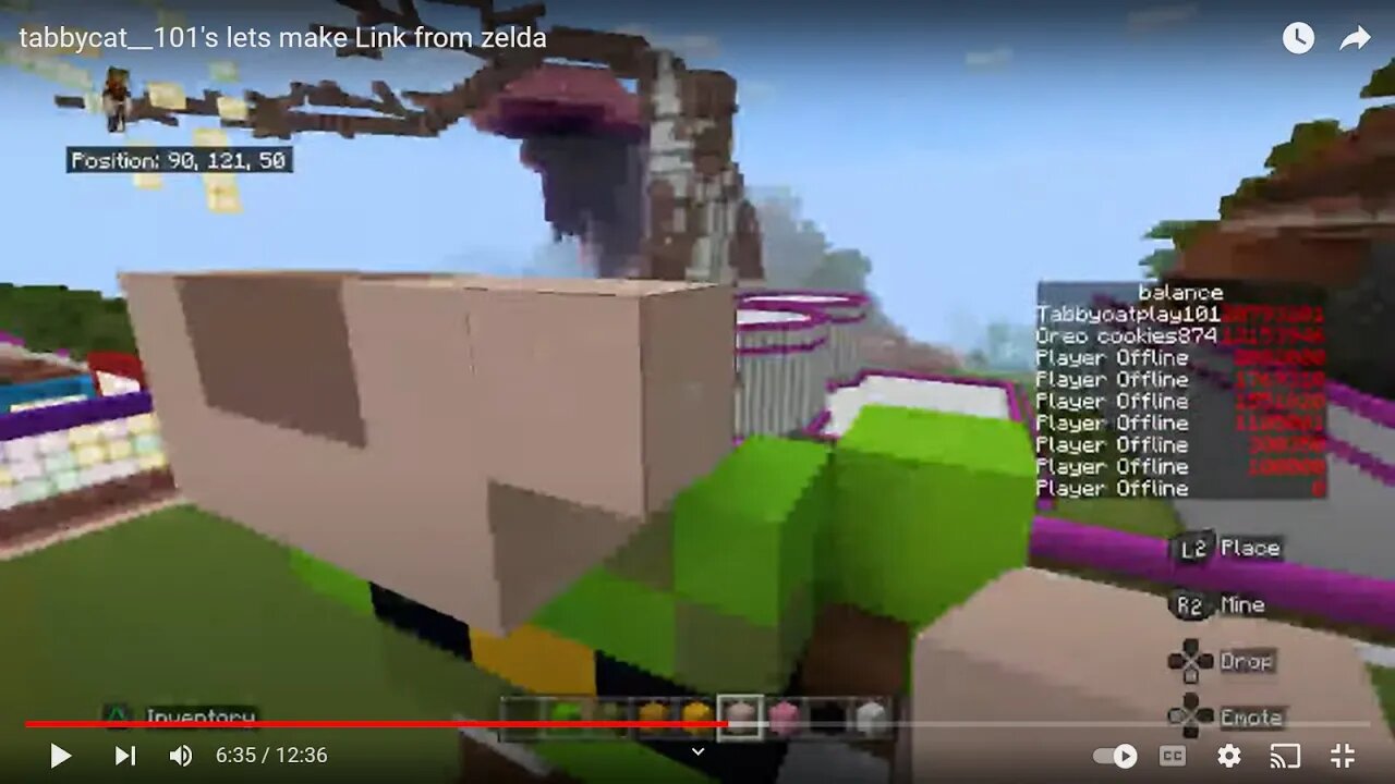 tabbycat__101's lets make Link from zelda