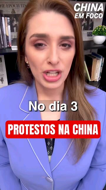Protestos na China após proibição do governo!