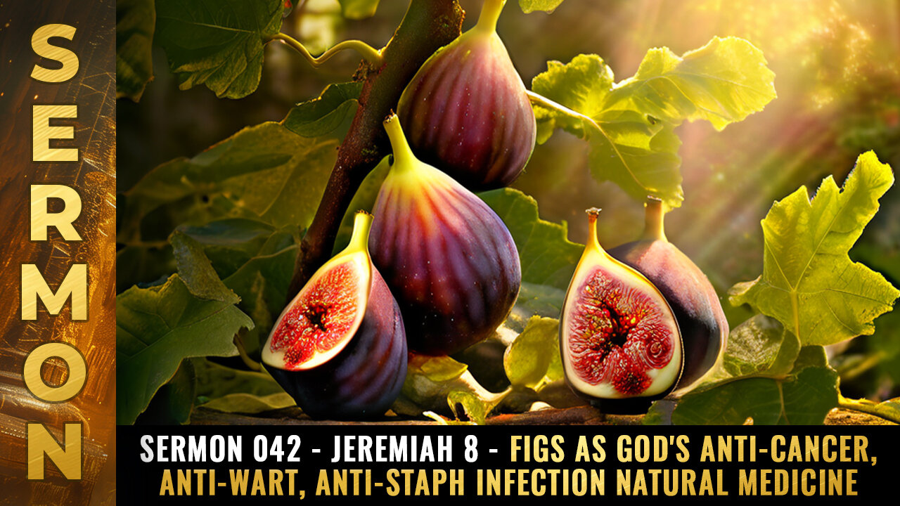 Mike Adams Sermon 042 - Jeremiah 8 - FIGS as God's anti-cancer, anti-wart, anti-staph infection