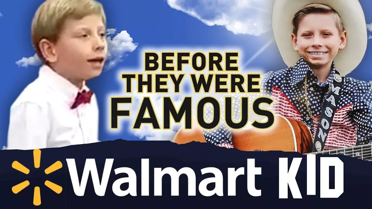 YODELING WALMART KID | Before They Were Famous | Mason Ramey