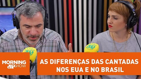 Essas são as diferenças das cantadas nos EUA e no Brasil