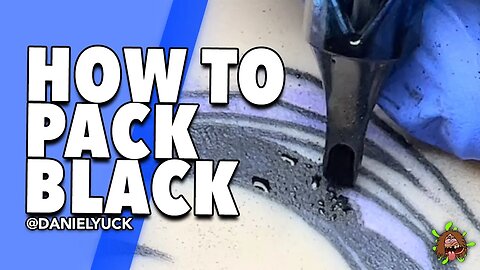 Tattooing 101-How To Pack Black