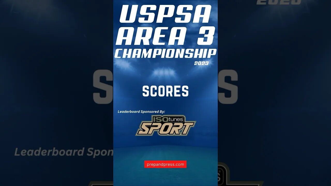 USPSA Area 3 Championship Scores