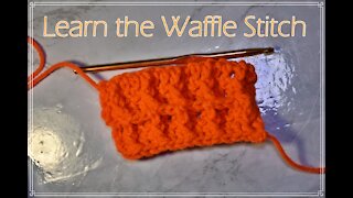 How To Crochet The Waffle Stitch