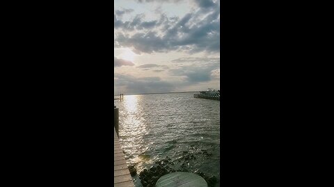 Relaxing Bay water 💦 w/ (Seagull sounds)•