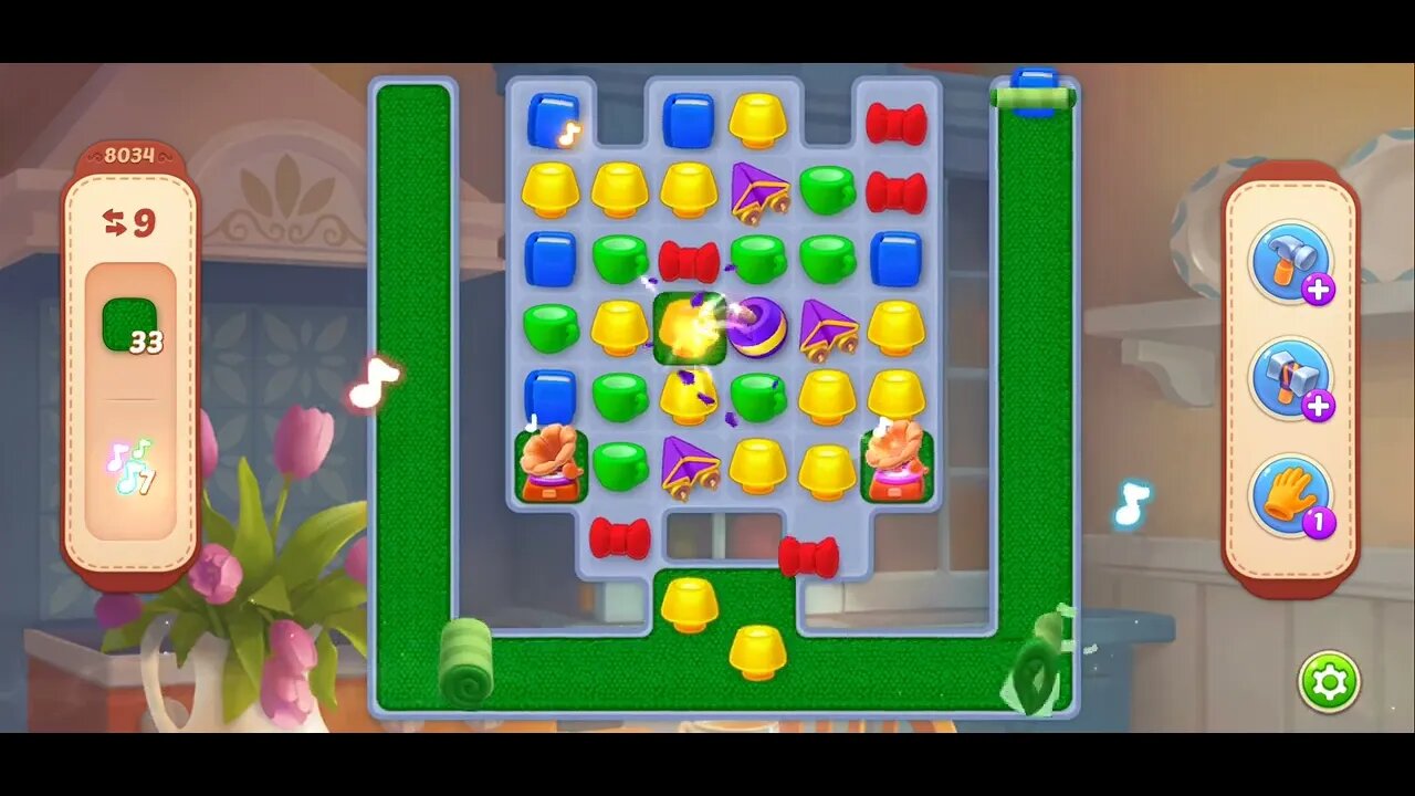 Playrix Homescapes Gameplay Walkthrough Level 8034