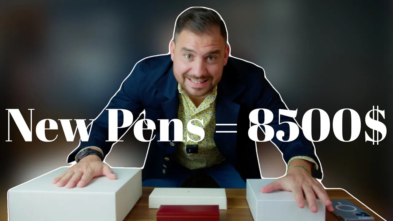 I purchased another 8500$ worth of Pens 💸😱 (including the Pen of the Year 2022 Aztecs)