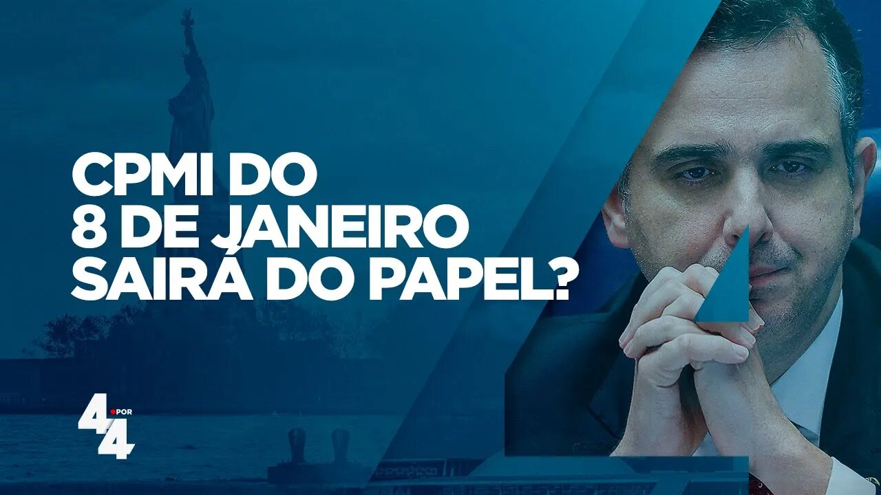 Agora vai? Pacheco marca data da leitura da CPMI do 8 de Janeiro